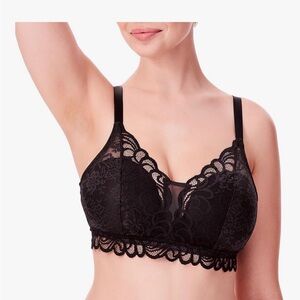 Bali Womens Bali Women's Desire All Over Lace Wirefree Bra 3 XL